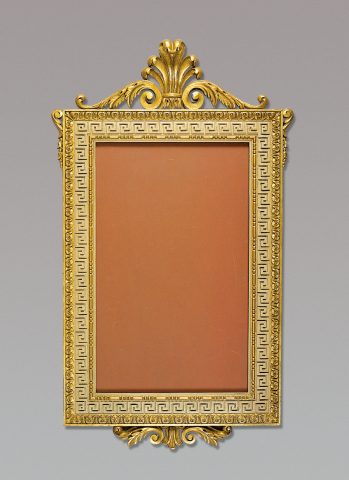 Frame carved and gilded with plant elements