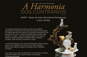 Showroom – Venda “Porcelana Portuguesa: A Harmonia dos Contrários”
